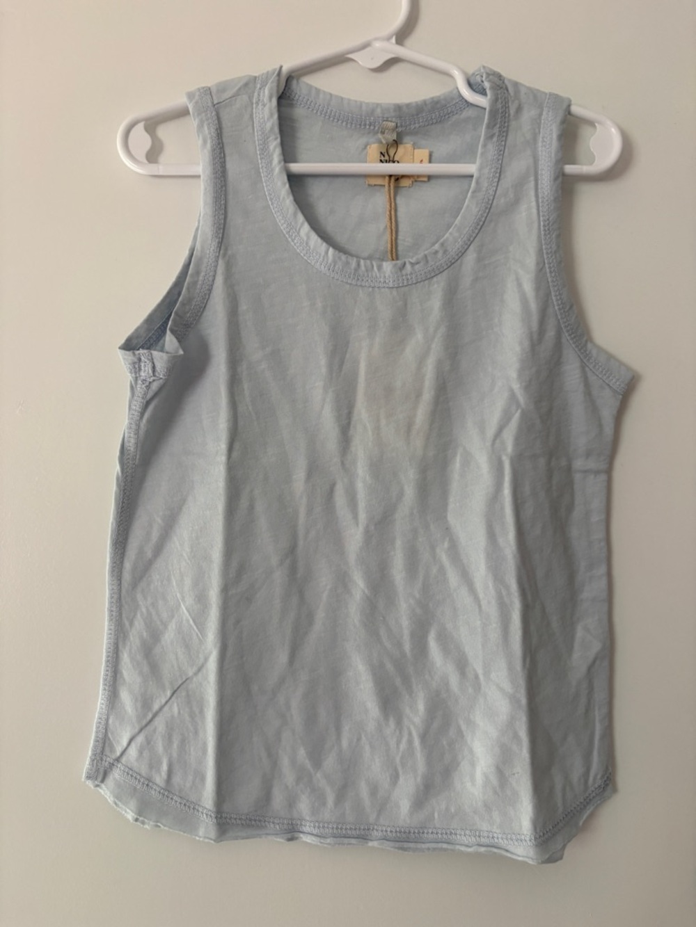 Nico Nico Pale Blue Cotton Top